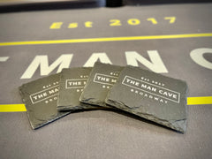 THE MAN CAVE BROADWAY / Beer / TMC Slate Coaster