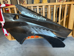 Genuine Carbon Fibre Lamborghini Super Trofeo Evo Race Car Rear Quarter Panel