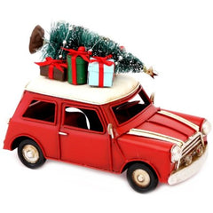 MINI CHRISTMAS CAR DECORATION