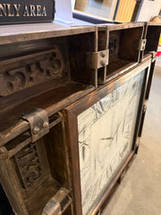 UPCYCLED GENUINE BRICK MOULD ART CLOCK