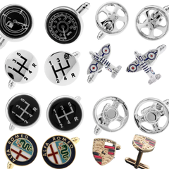 Cool Men's Cuff Links / Car / Airplane / Cufflinks
