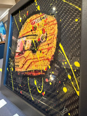 Lando Norris / Lewis Hamilton - Carbon Art Work Helmets