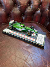Johnny Herbert Signed 1:18 Scale Jaguar F1 Car Display Piece