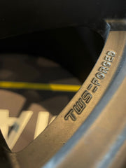 GENUINE Aston Martin GTE Race Car Wheel Table