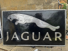 HUGE LARGE Cast Aluminium Painted SUPERCAR Signs LIGHTER THAN CAST IRON