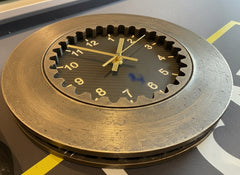 Genuine F1 Brake Disc Clocks with Carbon Fibre Face Formula One