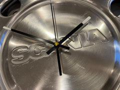 Scania Truck Aluminium Wheel Cover Clock