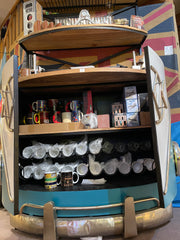 Camping Van Bar with Shelving