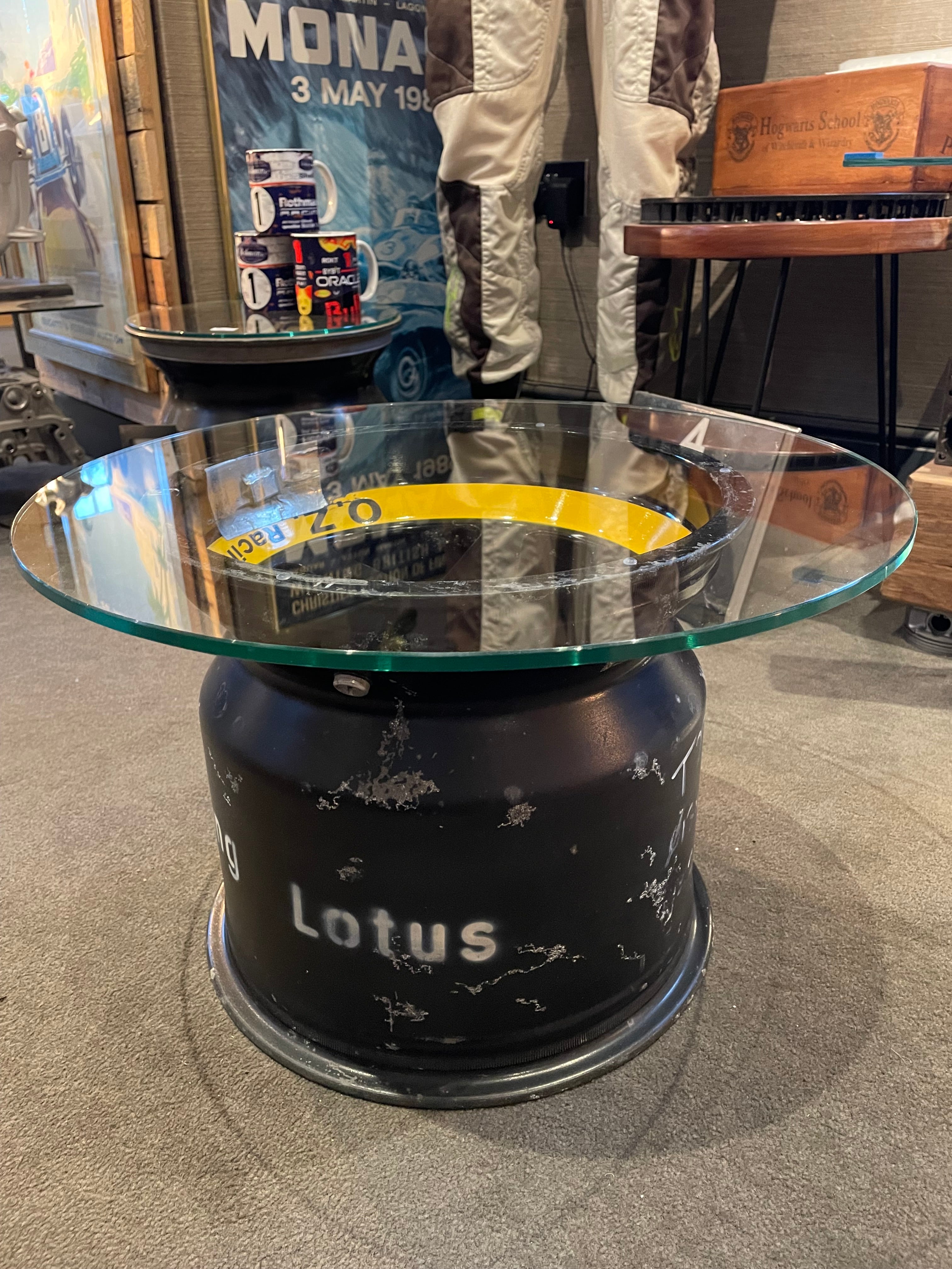 Lotus 99T F1 Wheel Table - Senna or Nakajima