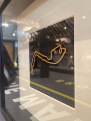 Carbon F1 Track Art