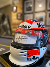 £POA- Michael Schumacher Signed 1998 ‘White Dominator’ Bell Helmet - 1:1 Scale - VERY RARE!