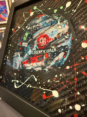 Lando Norris / Lewis Hamilton - Carbon Art Work Helmets