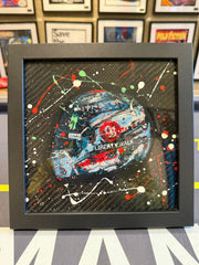 Lando Norris / Lewis Hamilton - Carbon Art Work Helmets