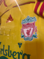 Autographed Liverpool Away Shirt
