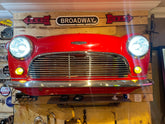 Classic Austin Mini Cooper Front End Wall Art
