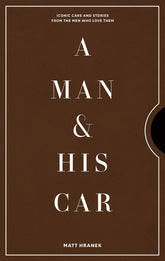 BOOK - A MAN AND HIS CAR / STUNNING PHOTOGRAPHY