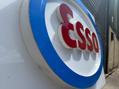 HUGE Original Esso Petrol Forecourt 3D Sign