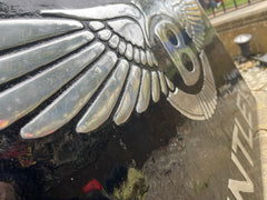 HUGE LARGE Cast Aluminium Painted SUPERCAR Signs LIGHTER THAN CAST IRON