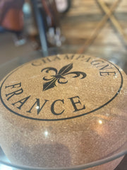 Giant CHAMPAGNE Cork Table