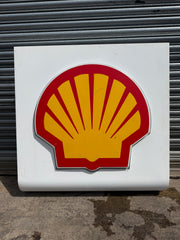 HUGE Original Shell Petrol Forecourt Canopy Sign