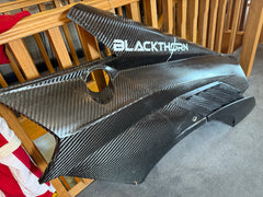 Genuine Carbon Fibre Lamborghini Super Trofeo Evo Race Car Rear Quarter Panel