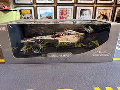 Genuine Mercedes F1 Minichamps 1:18 Scale Model Cars