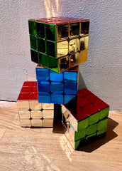 SHINY RUBIX CUBE PUZZLE