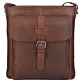 Men’s Leather Crossbody Messenger Bag
