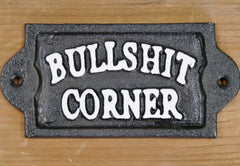 CAST IRON SIGNS - Funny Bar / Quotes