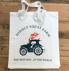 DIDDLY SQUAT FARM SHOP TOTE SHOPPER BAG Clarkson's Farm