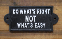 CAST IRON SIGNS - Funny Bar / Quotes