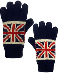 UNION JACK WARM SET GLOVES SCARF