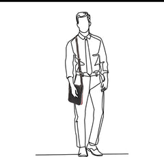 MENS LUXURY SOFT LEATHER SMALL CROSS BODY BAG NAPSAC