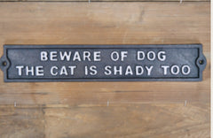 CAST IRON SIGNS - Funny Bar / Quotes