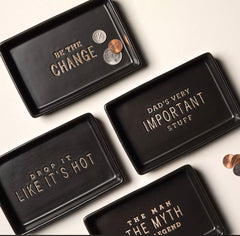 Man Tray for Stuff CERAMIC MAN TRAY RANDOM CRAP TRAY / DAD TRAY