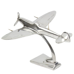 POLISHED ALUMINIUM AVIATION/ PLANE MODELS / SPITFIRE / LANCASTER / BOMBER / VULCAN / CONCORDE