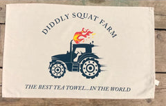 DIDDLY SQUAT TEA TOWEL Clarkson's Farm