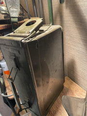 Upcycled Army Helmet Lamp