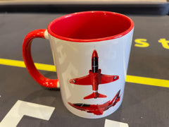 AIRCRAFT MUG / VULCAN / SPITFIRE / LANCASTER / RED ARROWS