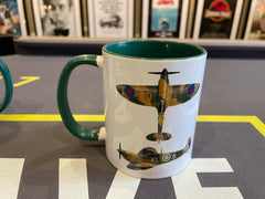 AIRCRAFT MUG / VULCAN / SPITFIRE / LANCASTER / RED ARROWS