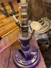 QUIRKY CAR PARTS LAMP / car art / LIGHT