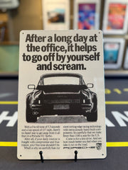 Retro CAR ADVERT ART TIN SIGNS