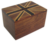 UNION JACK WOODEN MONEY BOX