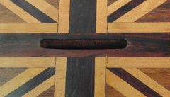 UNION JACK WOODEN MONEY BOX