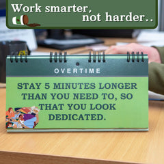 BOOK - HOW TO LOOK BUSY AT WORK FLIPBOOK