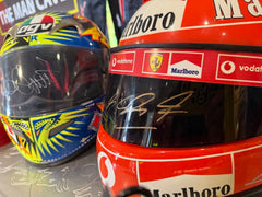 MICHAEL SCHUMACHER SIGNED HELMET formula one