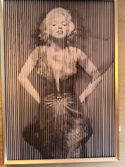 Marylin Munroe Wall Art 3D 3 in one Kinetic Picture