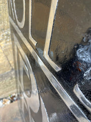 HUGE LARGE Cast Aluminium Painted SUPERCAR Signs LIGHTER THAN CAST IRON
