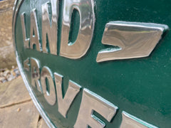 HUGE LARGE Cast Aluminium Painted SUPERCAR Signs LIGHTER THAN CAST IRON
