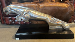 RETRO LEAPING CAT DISPLAY PIECE